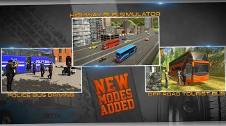 Police Bus Driving Game 3D screenshot 2