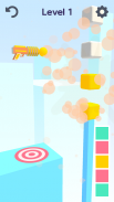 Paint Gun 3D - cube pile stack screenshot 2