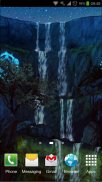 3D Waterfall: Night Edition screenshot 0