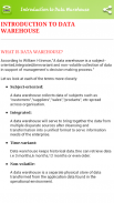 Data WareHouse screenshot 1
