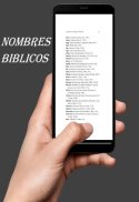 Diccionario de Nombres Bíblicos Gratis screenshot 0