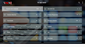 TV VINITV - Versão Tv Box screenshot 1