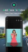 Video face changer - Add face in videostatus maker screenshot 1