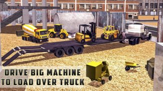 Construction Vehicles Cargo Truck Game screenshot 1