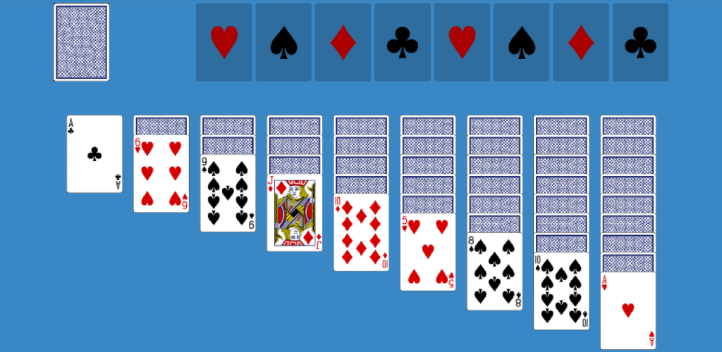 Play Double Klondike Solitaire - Two Deck Card Game