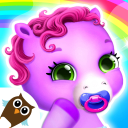 Baby Pony Sisters - Virtual Pet Care & Horse Nanny Icon
