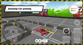 Spor Araba Park Oyunu screenshot 2