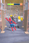 Flex Run 3D: Superhero Squad screenshot 1