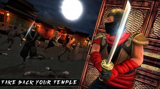 Hero Ninja Fight: Angry samurai assassin screenshot 1