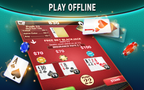 Blackjack & Baccarat Card Game screenshot 5