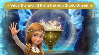 The Snow Queen: Corrida Gelada! Frozen Run Games! screenshot 17