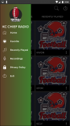 Kansas City football Radio App screenshot 2