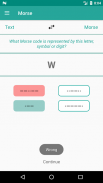 Morse code - learn and translate screenshot 2