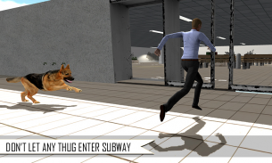 Anjing Polisi Subway Penjahat screenshot 4