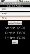 Trucker's Axle Weight Calc screenshot 0