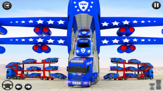 Police Vehicle Cargo Truck Sim screenshot 6