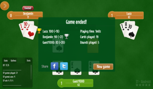 ♣ Thirty one - 31 card game. screenshot 4