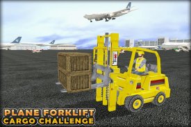 Plane Forklift Cargo Challenge screenshot 0