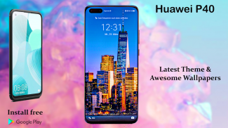 Huawei P40 Pro Launcher: Themes & Wallpaper screenshot 4