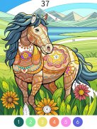 Tangle Color by Number Book screenshot 7