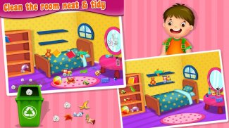 Learning House Manners: Home Cleaning Games screenshot 2