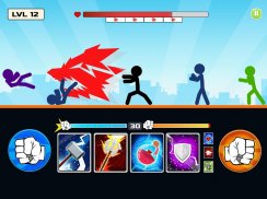 Stickman Fighter : Mega Brawl (stick fight game) screenshot 1
