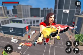 Light Speed Hammer Hero: City Rescue Mission screenshot 7