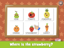 Jogos para crianças 2 5 Frutas screenshot 10