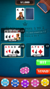 Blackjack 21: casino card game screenshot 2