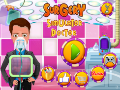 सर्जरी सिम्युलेटर डॉक्टर खेल screenshot 11