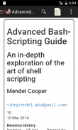 Advanced Bash Scripting Guide screenshot 0