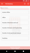 VU Directory screenshot 1