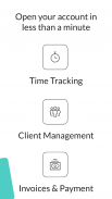 Freework - Timesheet, Time Card, Time Tracking screenshot 1