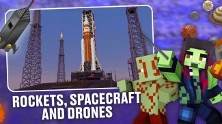 Space Rocket Mod for Minecraft screenshot 3