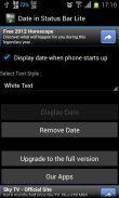 Date in Status Bar screenshot 1