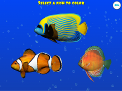 Dancing fishes 3D Coloring App screenshot 11