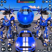 NOS Polícia Transformed Robô - Polícia Avião screenshot 4