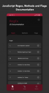 Regex - js docs & tester screenshot 2