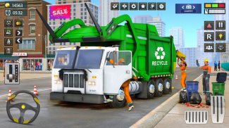 Camión de la basura Simulador screenshot 1