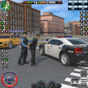 Cop Driving Simulator Games 3d Icon