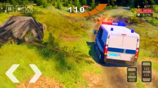 Police Van Gangster Chase Game screenshot 1