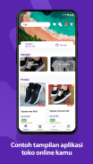 bukaOlshop - Buat App Toko screenshot 1