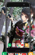 Kimono Anime Wallpaper screenshot 3