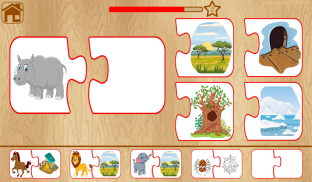 Animal Matching Puzzle for Kids-Name,Food,Home,Mom screenshot 10