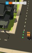 Blocky Pick Me Up - Traffic Drive! screenshot 1