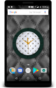 Leather Clock Live Wallpaper screenshot 2