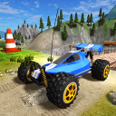 Toy Truck Rally Driver Icon