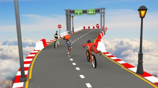 BMX Cycle Mega Ramp-Stunt Race screenshot 2