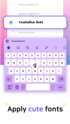 Design Keyboard - Fonts, Emoji screenshot 8