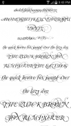 Fonts for FlipFont Script Font screenshot 2